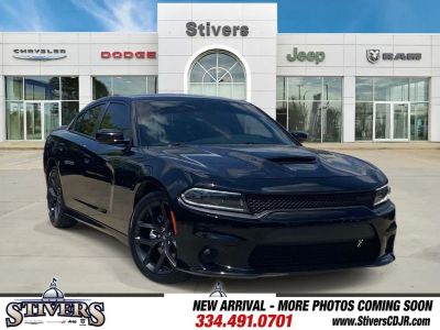 2022 Dodge Charger R/T in Black — front three-quarter view