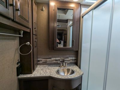 2019 Thor Motor Coach Hurricane — engine compartment view