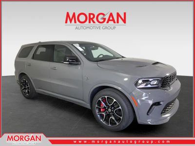 2026 Dodge Durango SRT Hellcat in Gray — front three-quarter view