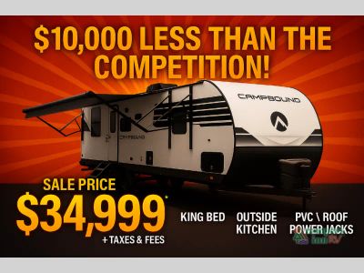 2026 Venture RV Campbound Platinum — front three-quarter view