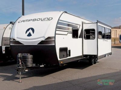 2026 Venture RV Campbound Platinum — rear three-quarter view