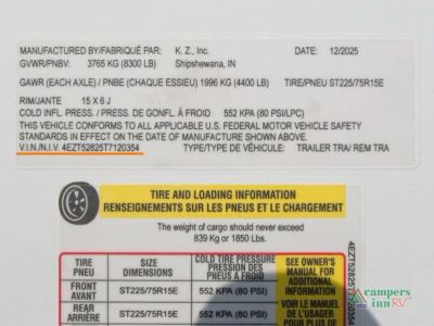 2026 Venture RV Campbound Platinum — photo 42 view