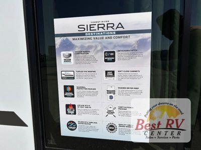 2026 Forest River RV Sierra Destination Trailers - Photo 91