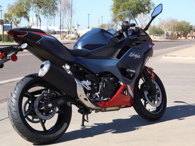 2026 Kawasaki Ninja 500 ABS Metallic Matte Twilight Blue - Photo 5