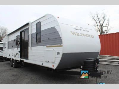 2026 Forest River RV Wildwood 36VBDS — front three-quarter view
