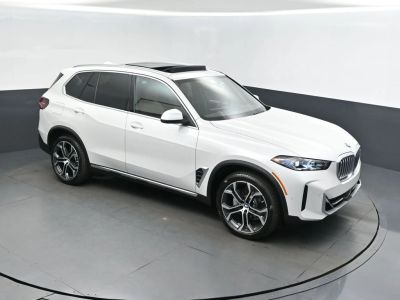 2026 BMW X5 N/A in White Metallic — front three-quarter view