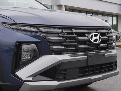 2025 Hyundai Tucson — rear three-quarter view