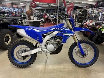 2026 Yamaha WR250F — front three-quarter view