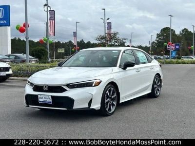 2026 Honda Civic Sedan Hybrid N/A — front three-quarter view