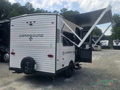 2027 Venture RV Campbound — rear three-quarter view