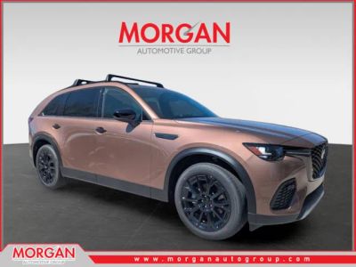 2026 Mazda CX-70 3.3 Turbo Premium Plus in Melting Copper Metallic — front three-quarter view