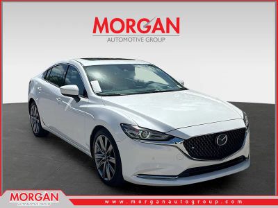 2018 Mazda Mazda6 6 Signature in Snowflake White Pearl Mica — front three-quarter view