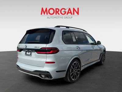 2026 BMW X7 — rear three-quarter view