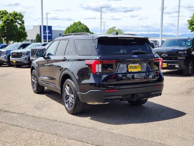 2025 Ford Explorer — rear three-quarter view