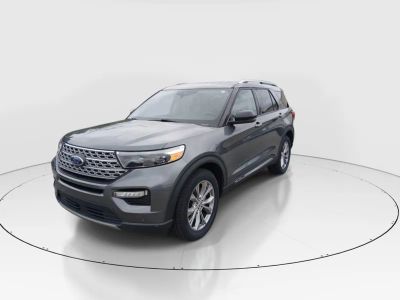 2023 Ford Explorer — rear three-quarter view