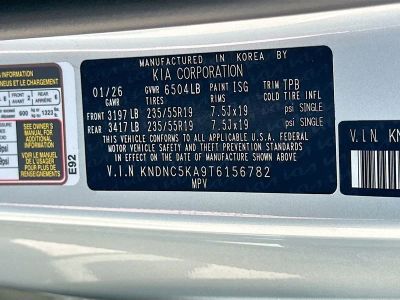 2026 Kia Carnival Hybrid — photo 33 view