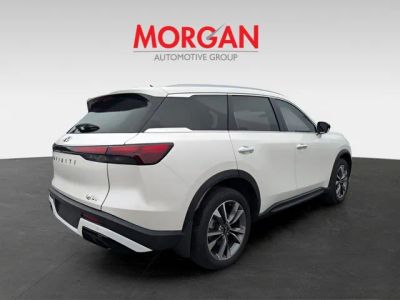 2024 INFINITI QX60 — rear three-quarter view