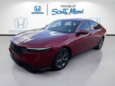 2023 Honda Accord Sedan — rear three-quarter view