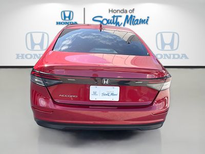2023 Honda Accord Sedan — engine compartment view