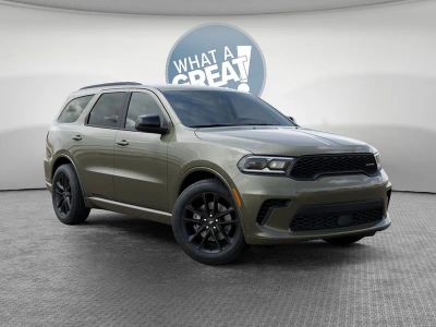 2026 Dodge Durango GT in Green Machine Exterior Paint — front three-quarter view