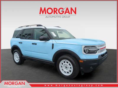 2026 Ford Bronco Sport Heritage in Blue — front three-quarter view