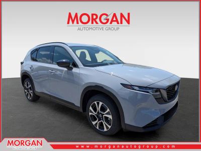2026 Mazda CX-5 2.5 S Preferred in Aero Gray Metallic — front three-quarter view