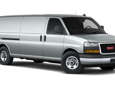 2026 GMC Savana Cargo — interior view