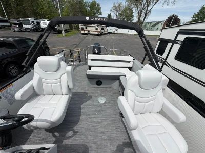 2024 Godfrey Pontoons Sweetwater — engine compartment view