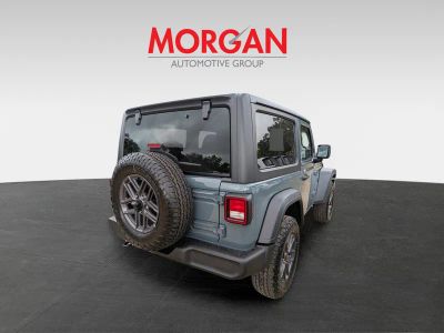 2026 Jeep Wrangler — rear three-quarter view