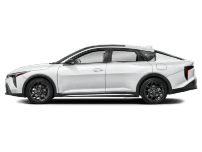 2025 Kia K4 — rear three-quarter view