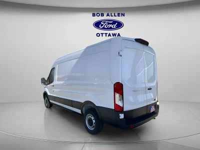 2025 Ford Transit Cargo Van — rear three-quarter view