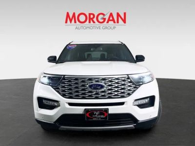 2023 Ford Explorer — rear three-quarter view