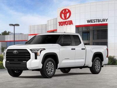 2026 Toyota Tundra SR5 in Ice Cap — front three-quarter view