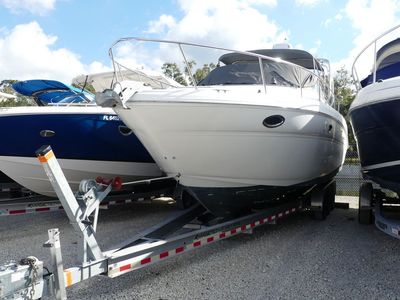 2000 Sea Ray 290 AMBERJACK — front three-quarter view