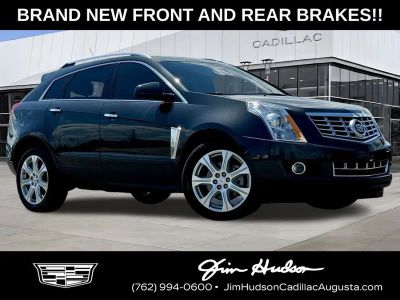 2016 Cadillac SRX Performance in Graphite Metallic — front three-quarter view