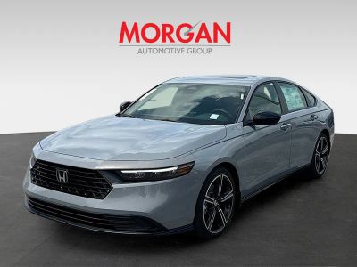 2026 Honda Accord Hybrid — rear three-quarter view