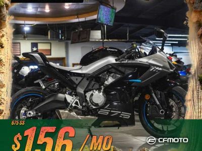 2026 CFMOTO 675SS — front three-quarter view