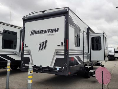 2026 Grand Design Momentum — engine compartment view