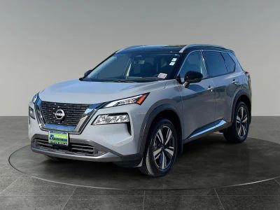 2023 Nissan Rogue — rear three-quarter view