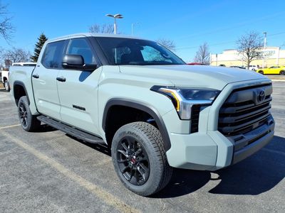 2026 Toyota Tundra SR5 in Lunar Rock — front three-quarter view