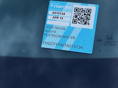 2026 Honda Accord Sedan — photo 27 view