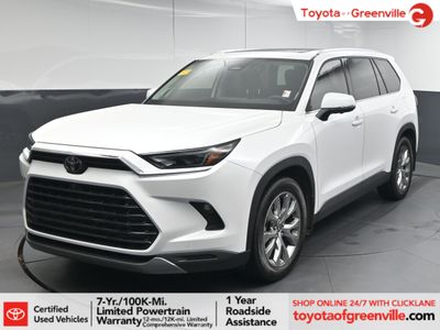 2026 2025 Toyota Grand Highlander Limited SUV — front three-quarter view