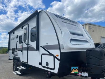 2022 Winnebago Micro Minnie 2108TB — front three-quarter view