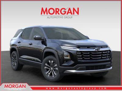 2026 Chevrolet Equinox FWD LT in Mosaic Black Metallic — front three-quarter view