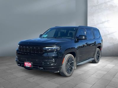 2024 Jeep Wagoneer — front three-quarter view