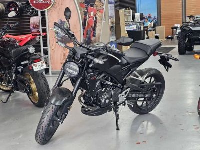2025 Honda® CB300R — front three-quarter view