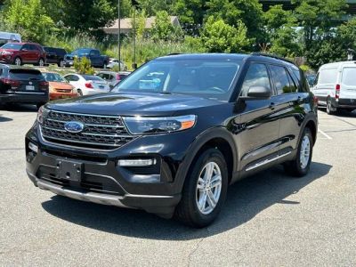 2023 Ford Explorer — rear three-quarter view