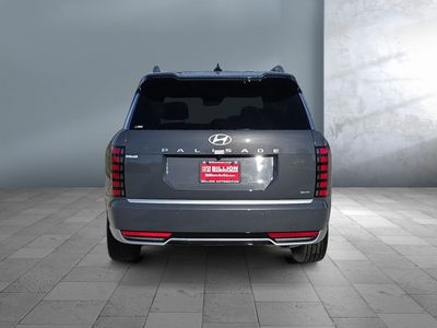 2026 Hyundai Palisade — rear three-quarter view