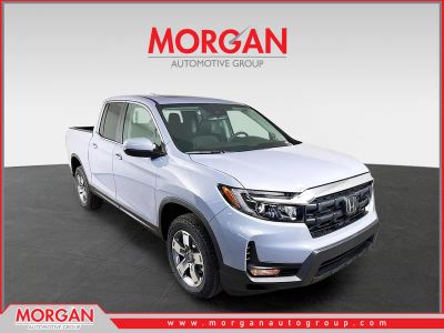 2026 Honda Ridgeline RTL in Sonic Gray Pearl — front three-quarter view