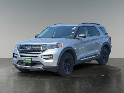 2023 Ford Explorer — rear three-quarter view
